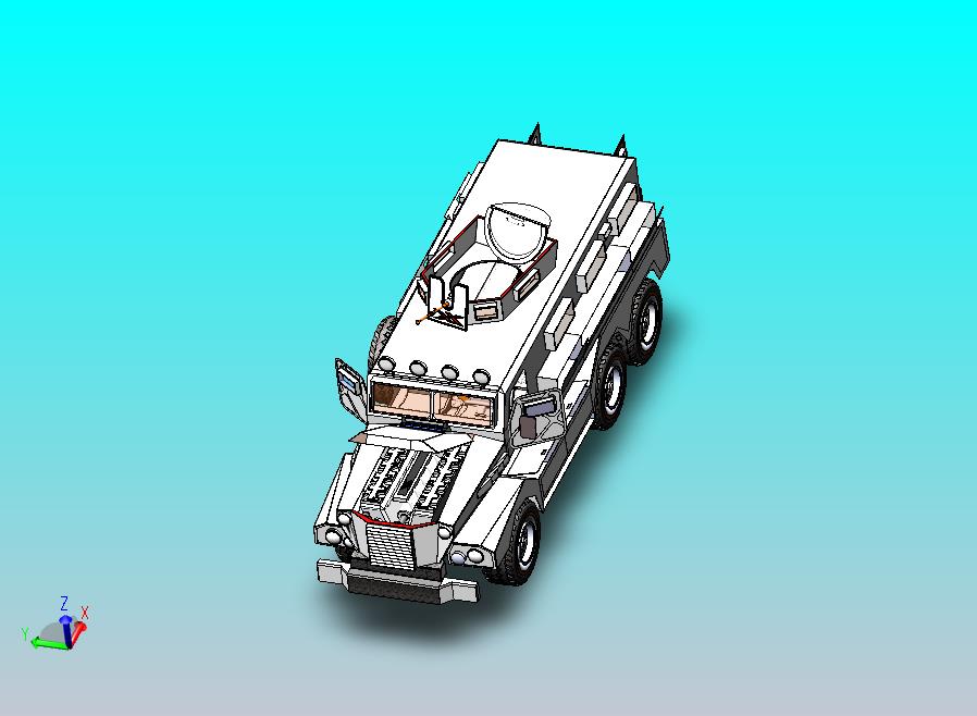 Military APC Gasha装甲车