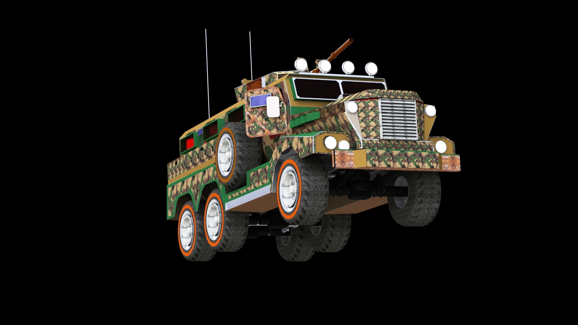 Military APC Gasha装甲车