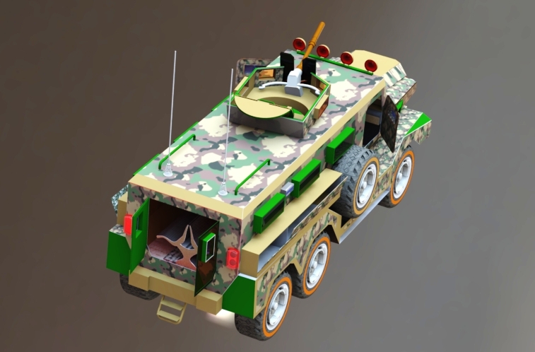 Military APC Gasha装甲车
