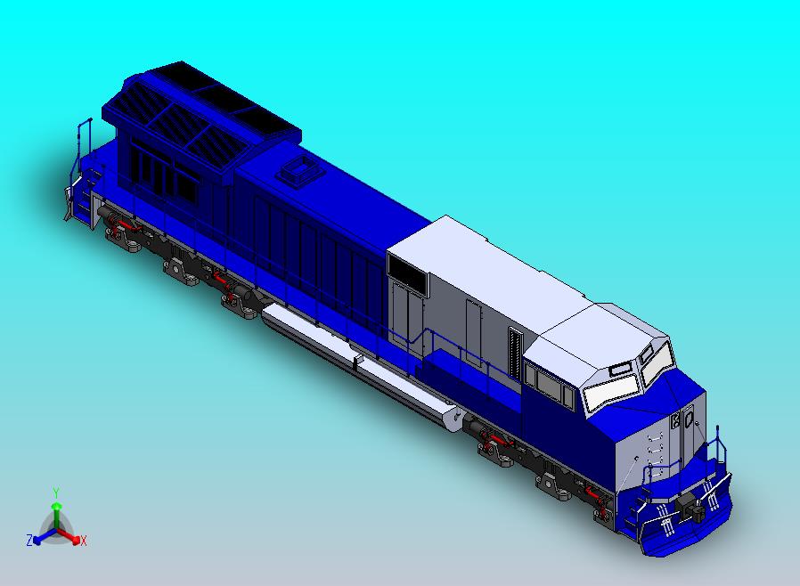 AC44i-GE机车火车头