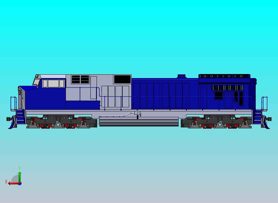 AC44i-GE机车火车头