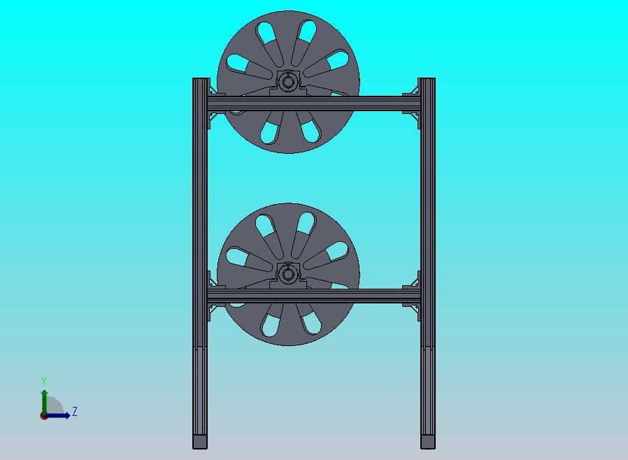 边带卷料圆盘机