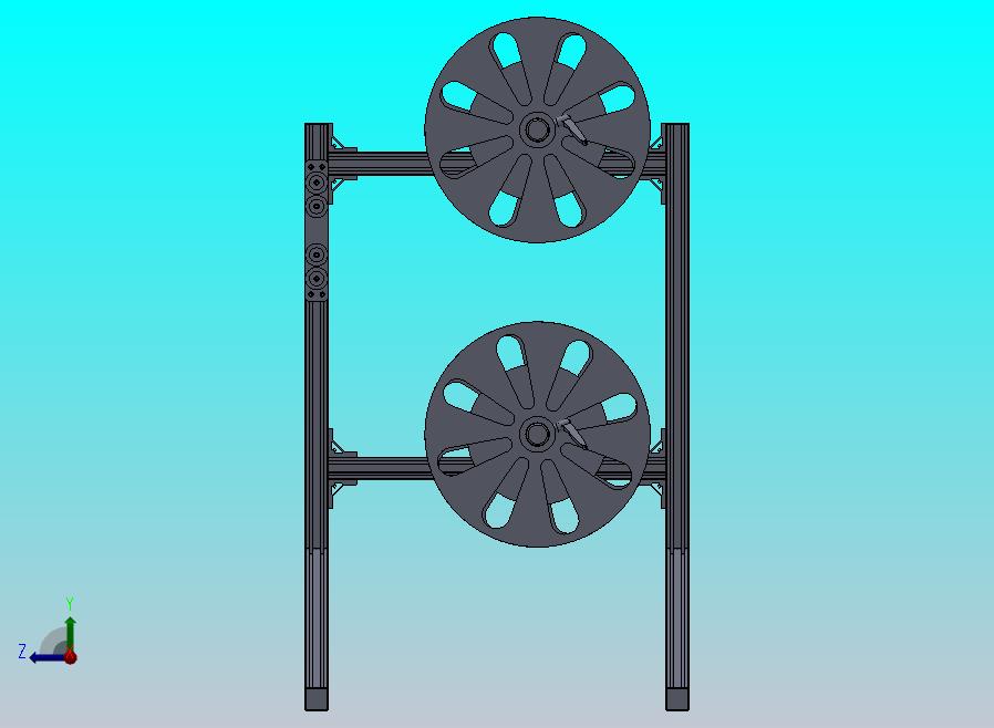 边带卷料圆盘机