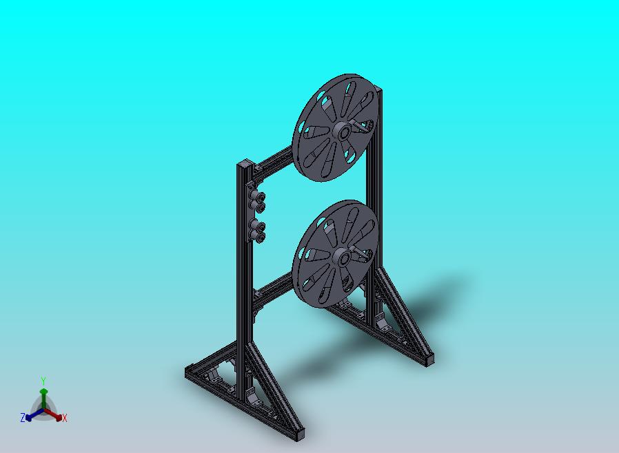 边带卷料圆盘机