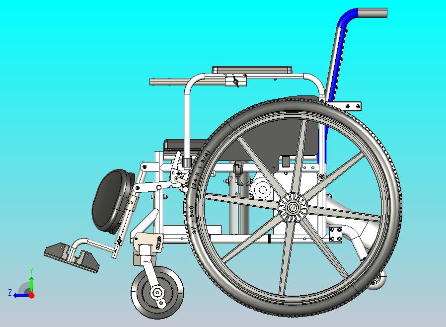 多功能电动轮椅