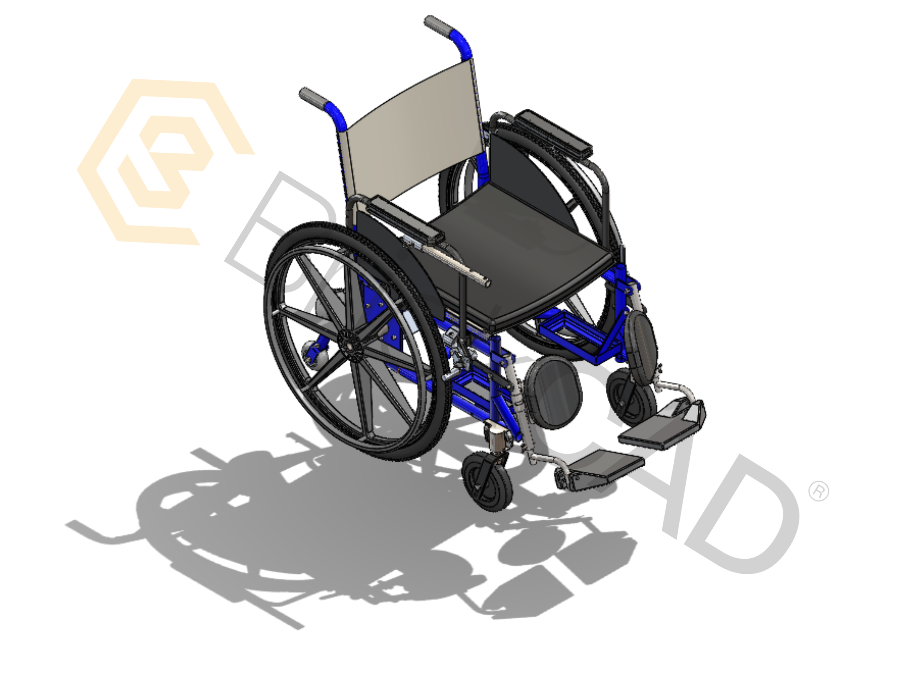 多功能电动轮椅