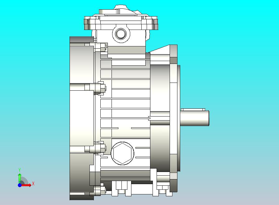 txf010-19mm两面输出型减速机