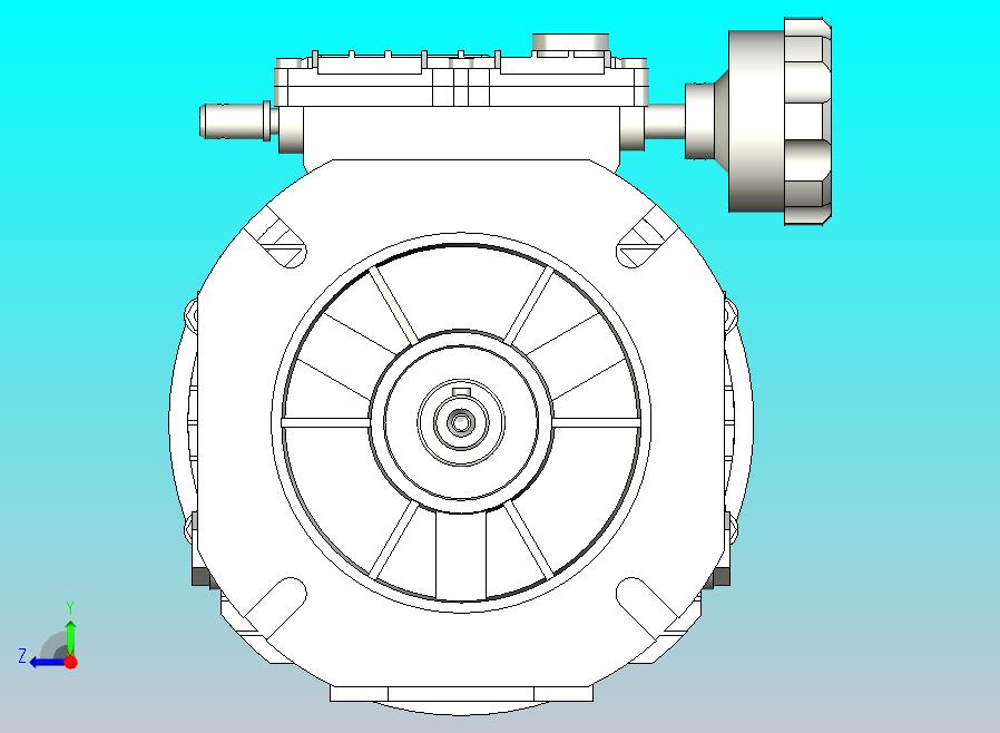 txf010-19mm两面输出型减速机