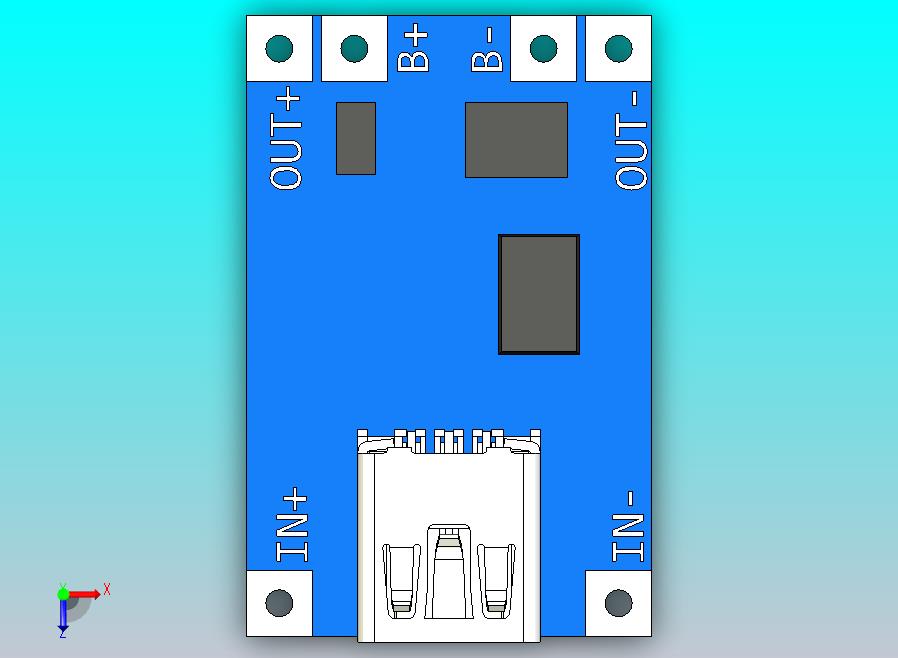 USB锂离子电池充电器