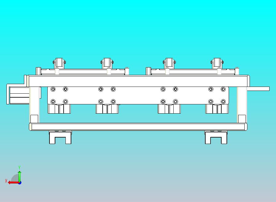 气缸定位机构设计
