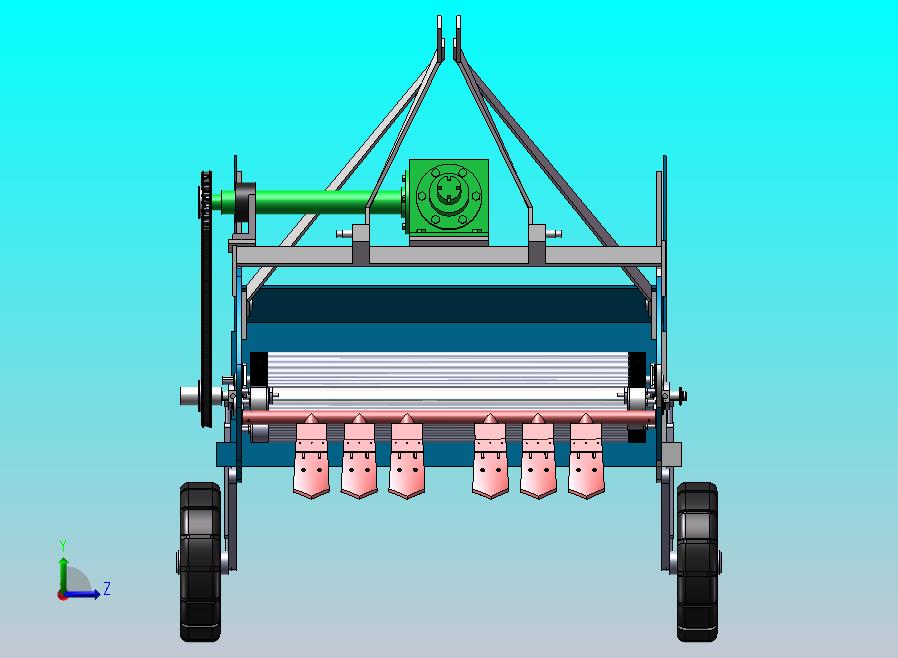 甘薯收获机 SW+CAD+说明书