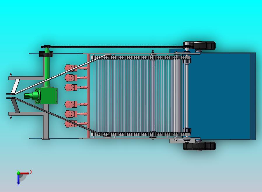 甘薯收获机 SW+CAD+说明书