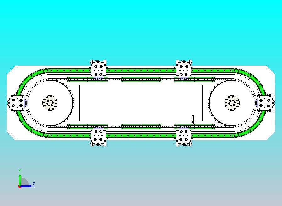 环形导轨椭圆链条V44-Y612线体