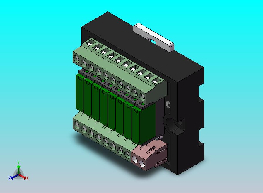 PLC8组输出控制器