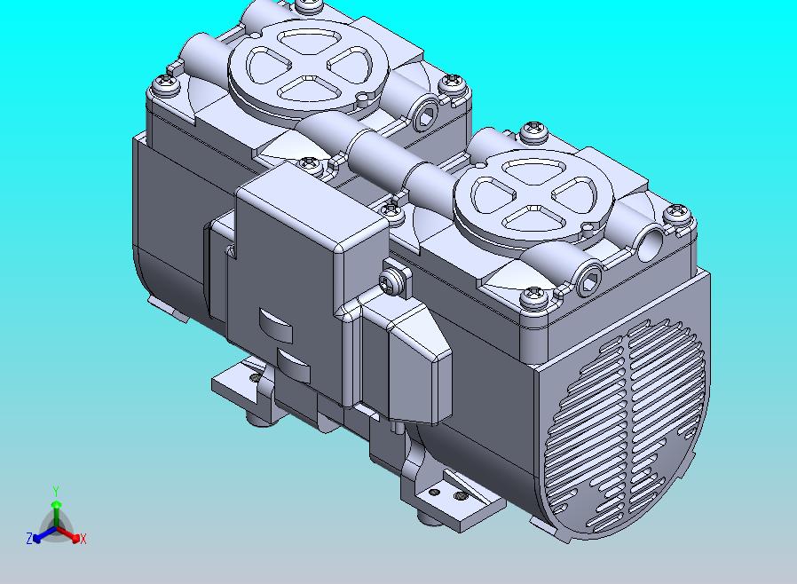 真空泵3D模型