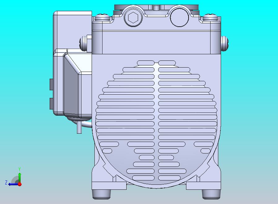 真空泵3D模型