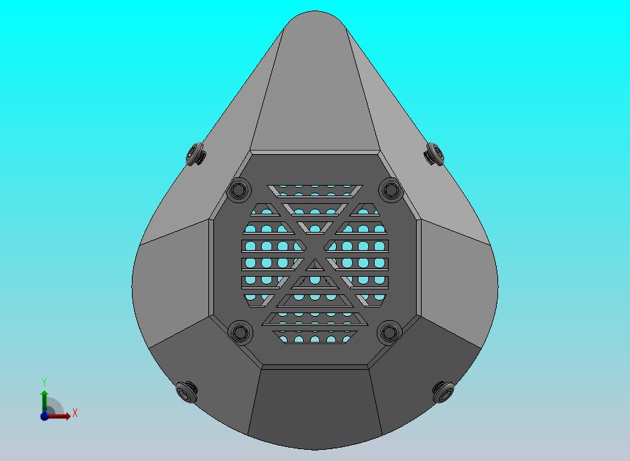 可3D打印的面罩