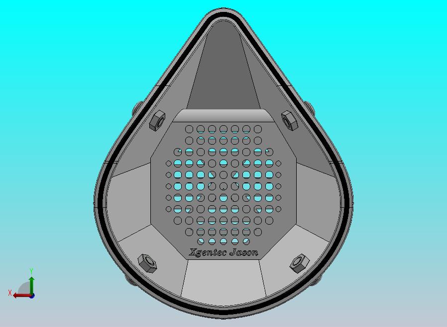 可3D打印的面罩
