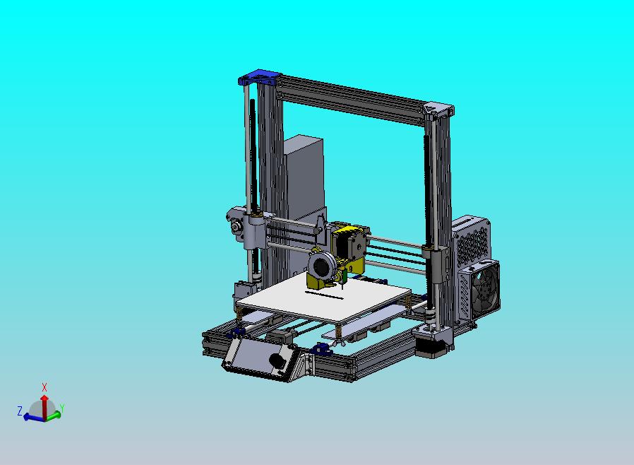 龙门3D打印机