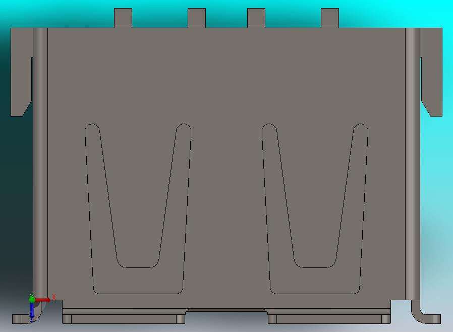 USB Type-A 连接器公头 SMD (1)