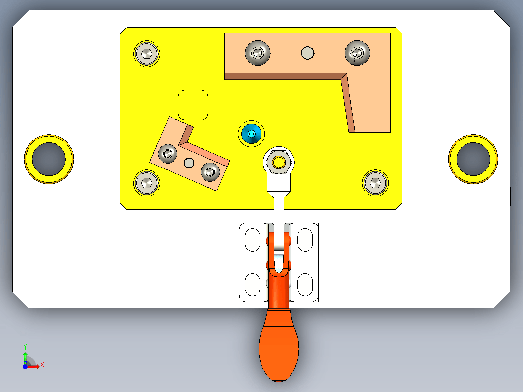 支架检查夹具