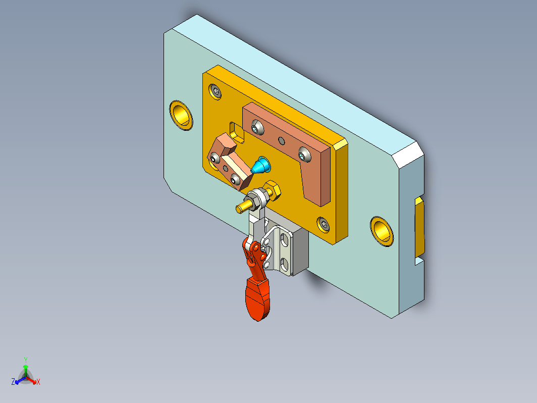 支架检查夹具