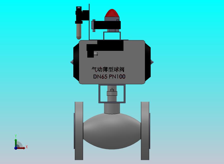高压气动球阀 DN65 PN100