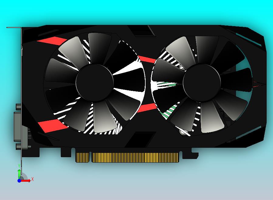 风扇GPU GTX 1050 TI