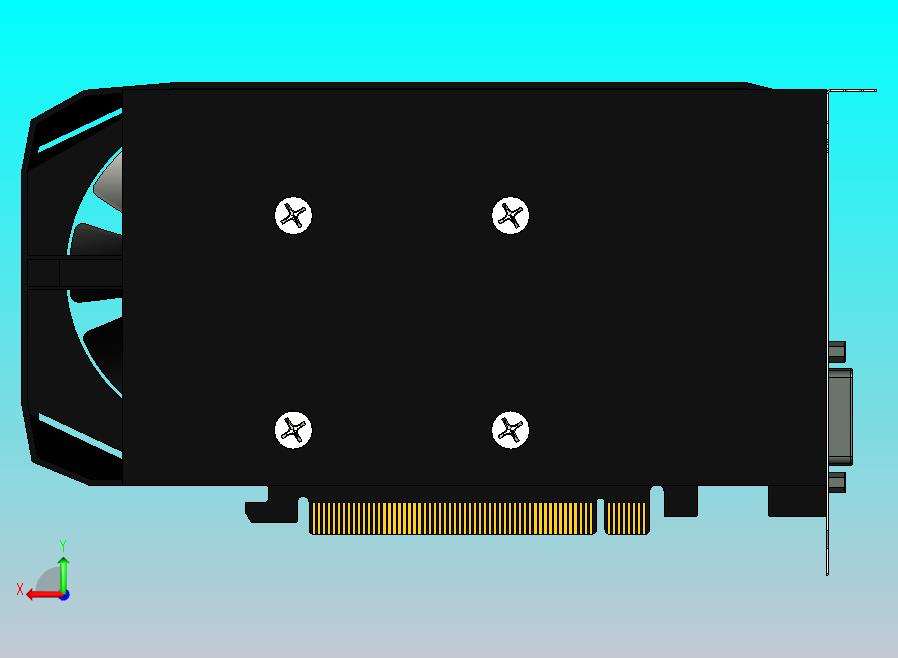 风扇GPU GTX 1050 TI