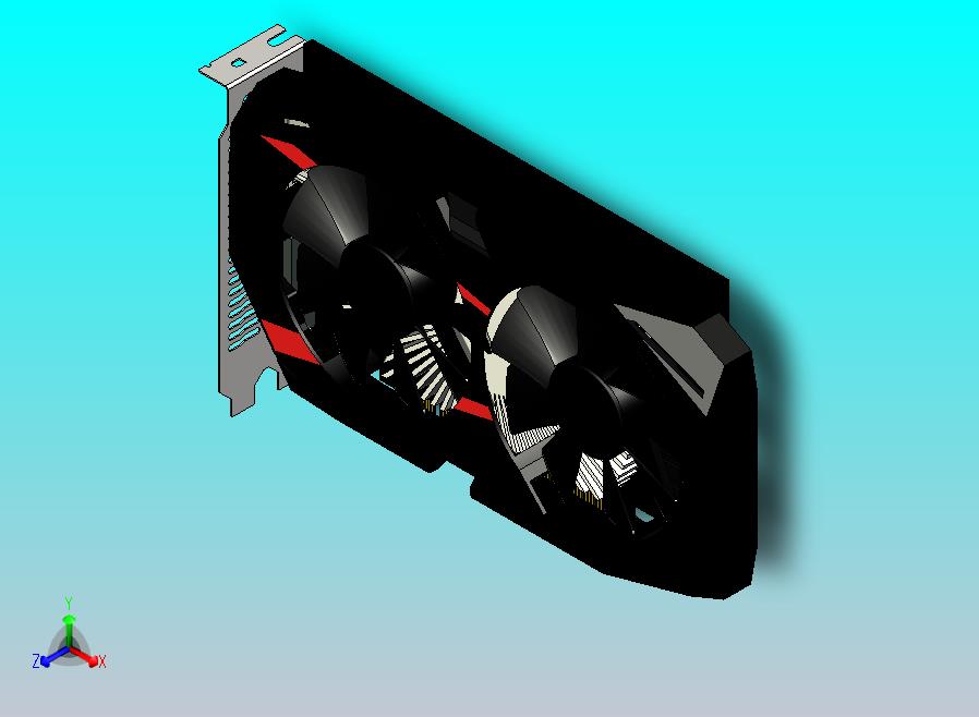 风扇GPU GTX 1050 TI