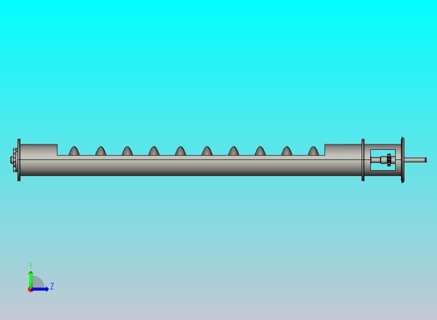 螺旋输送机三维图