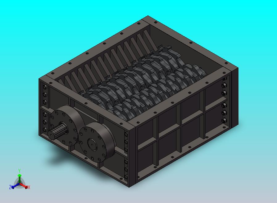 破碎机 3D模型