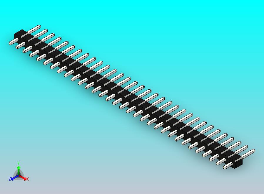 公头引脚 32x1