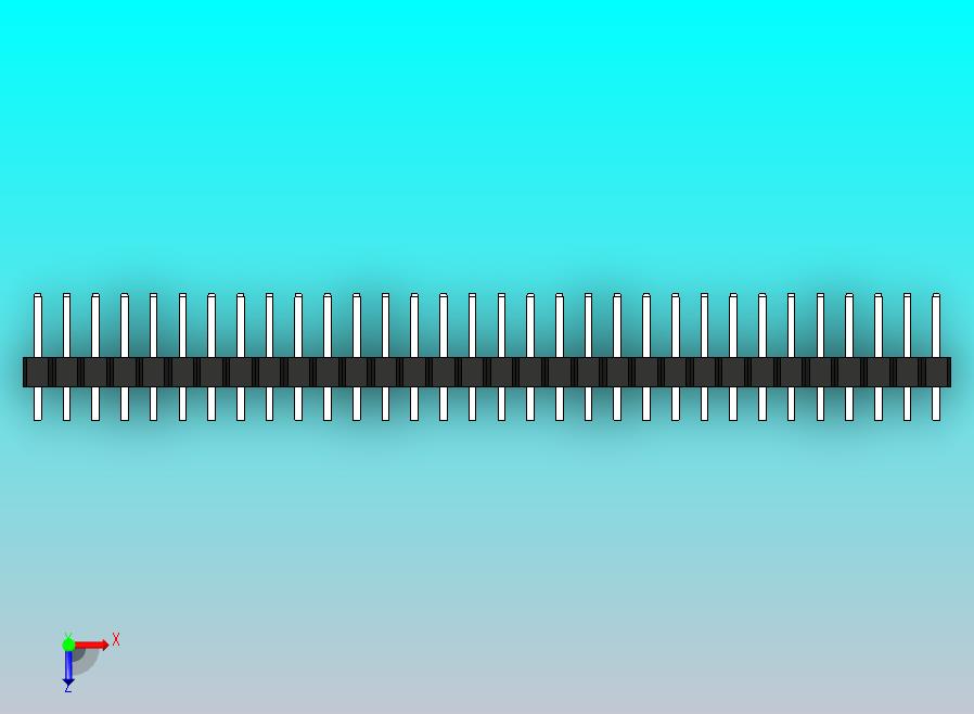 公头引脚 32x1