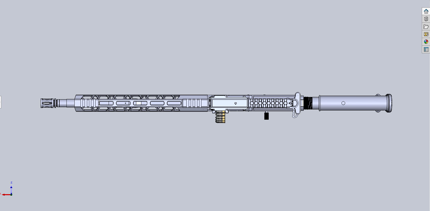 22LR 弹带式轻机枪