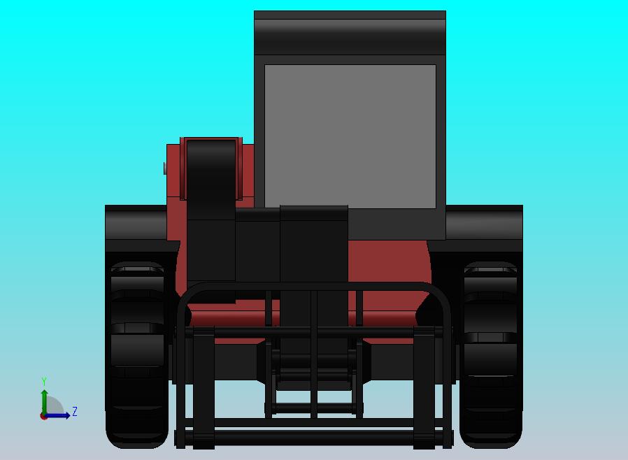 叉车（3D打印模型