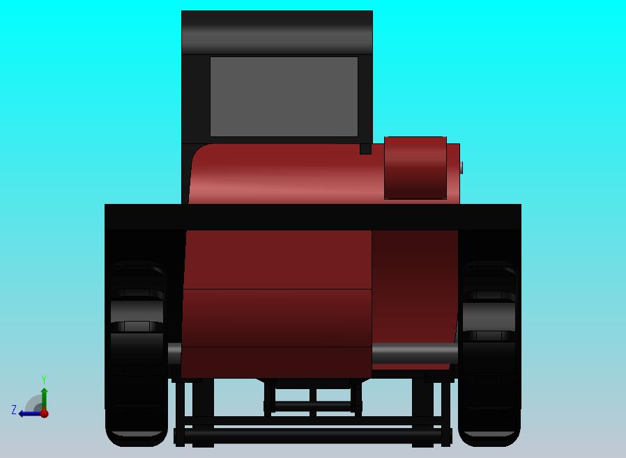 叉车（3D打印模型