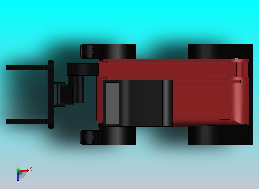 叉车（3D打印模型