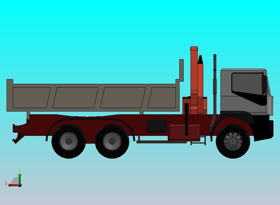 自卸车