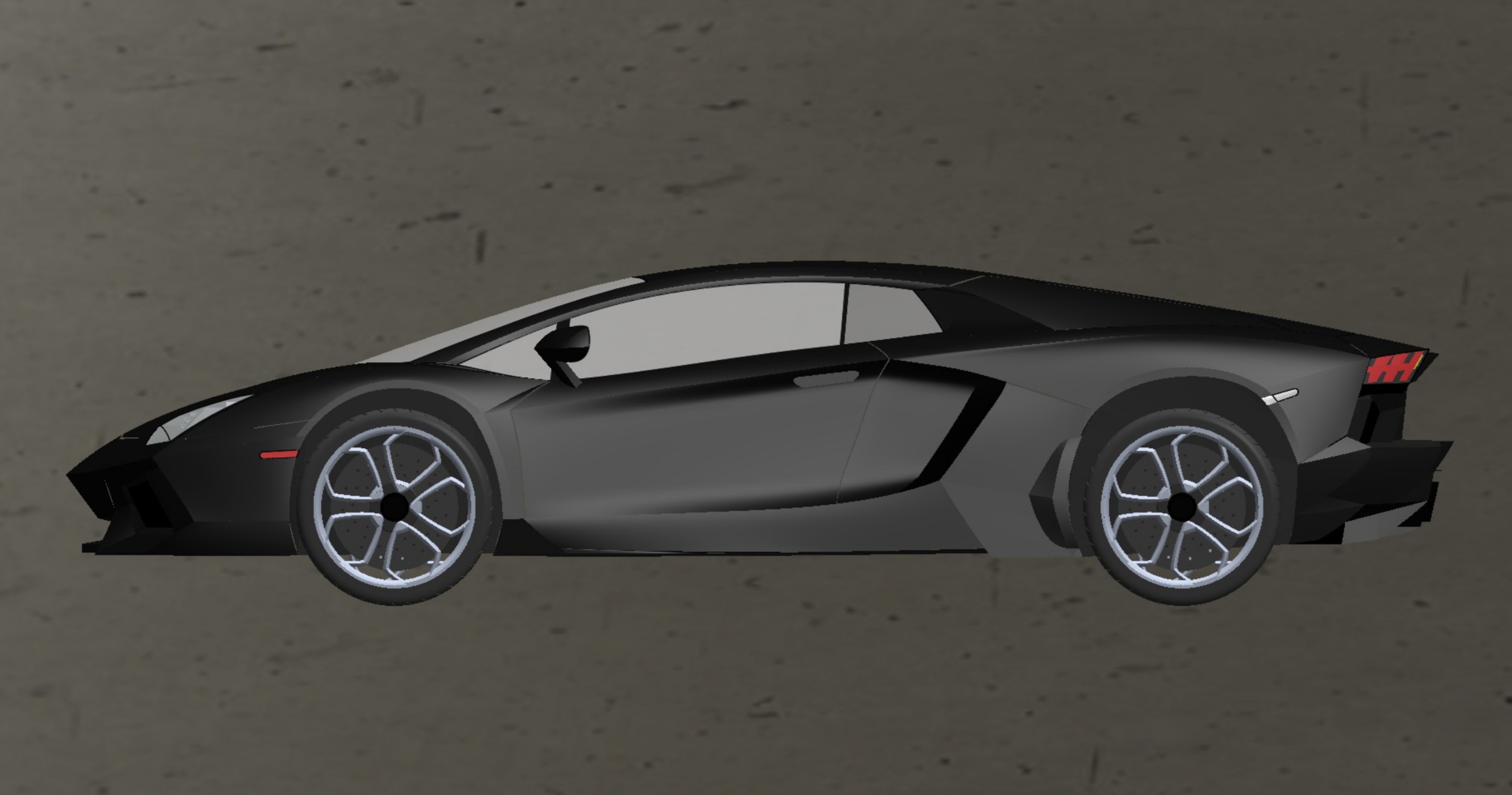 Aventador风格概念超级跑车
