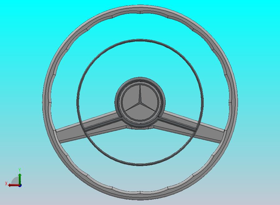 梅赛德斯-奔驰 300SL 方向盘”