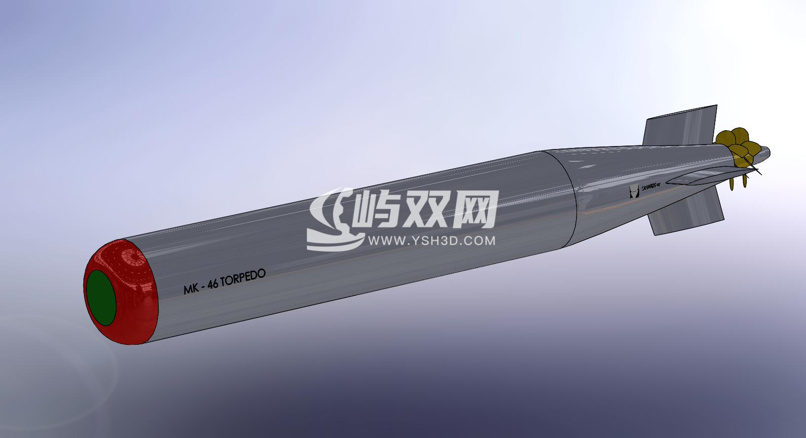 MK-46鱼雷模型设计