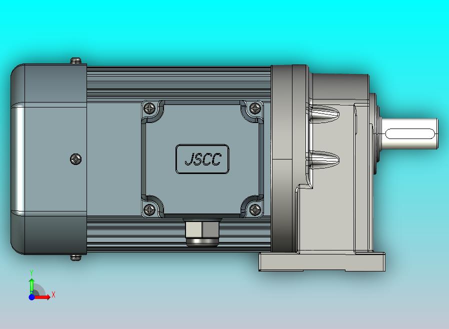 卧式调速电机 400W20比-4