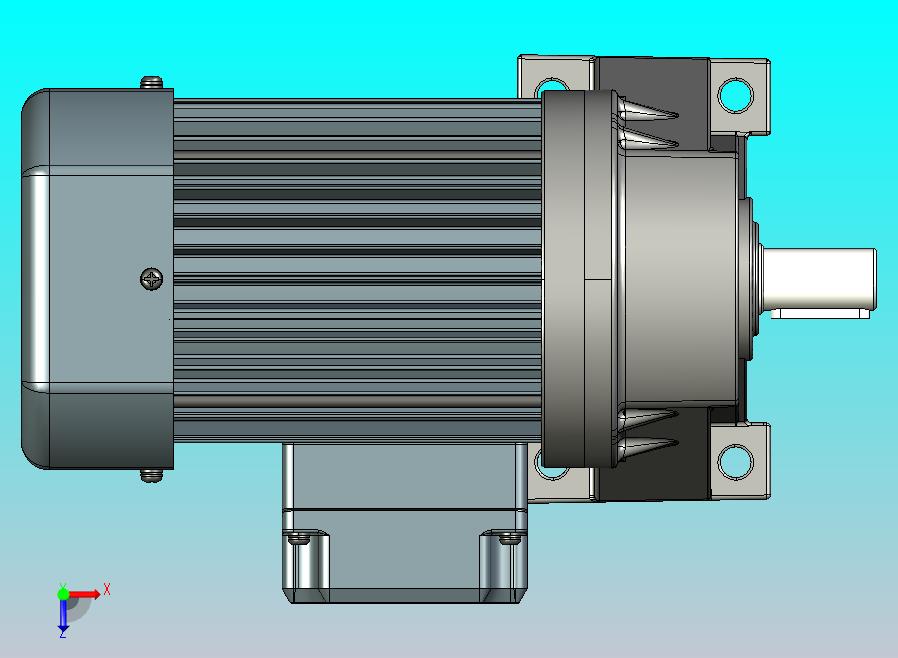 卧式调速电机 400W20比-4