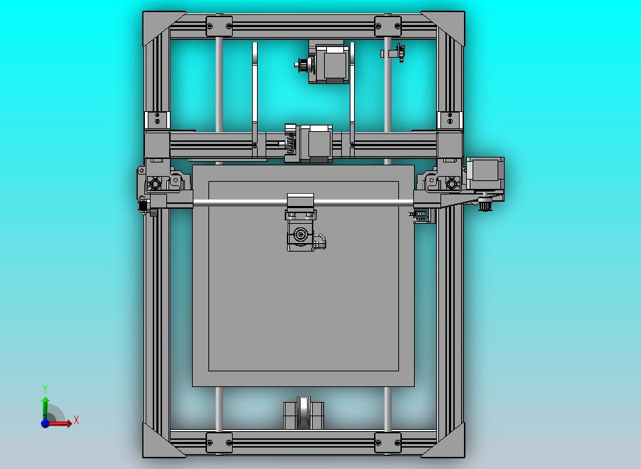 自制3D打印机设计模型