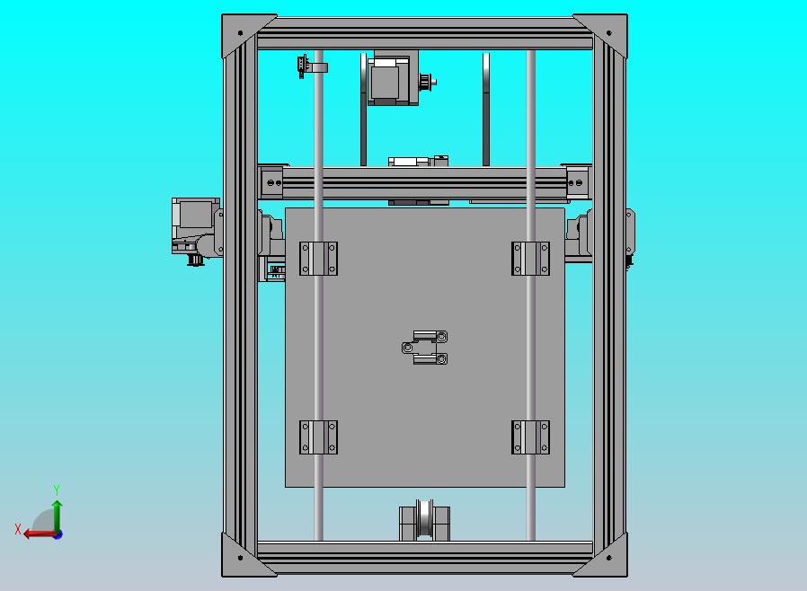 自制3D打印机设计模型