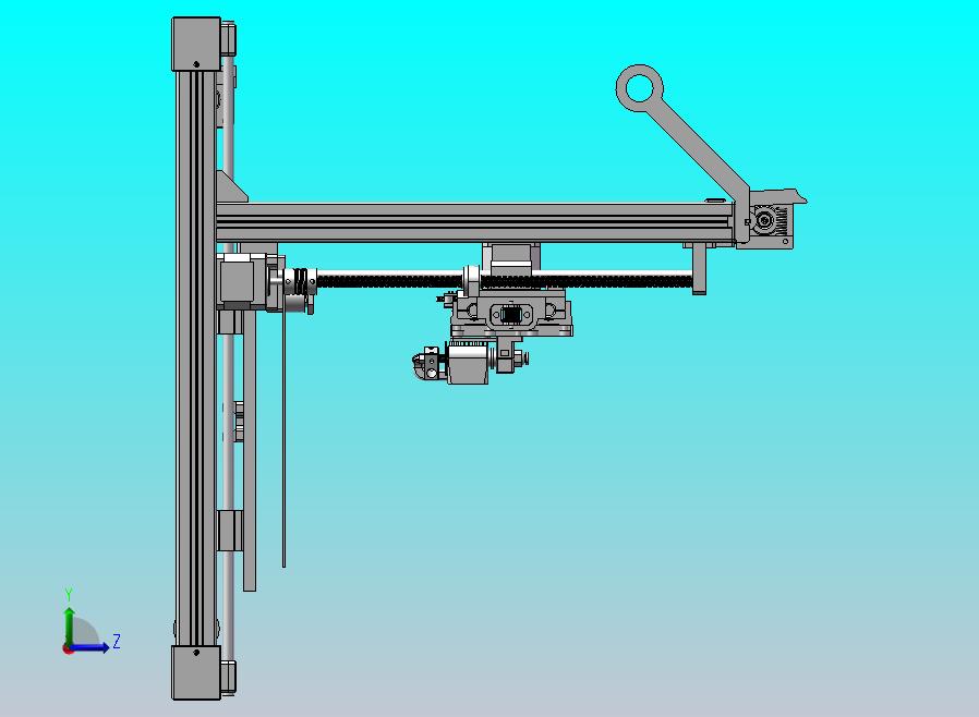 自制3D打印机设计模型