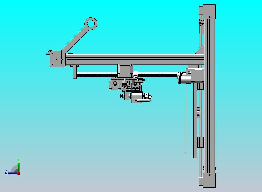 自制3D打印机设计模型