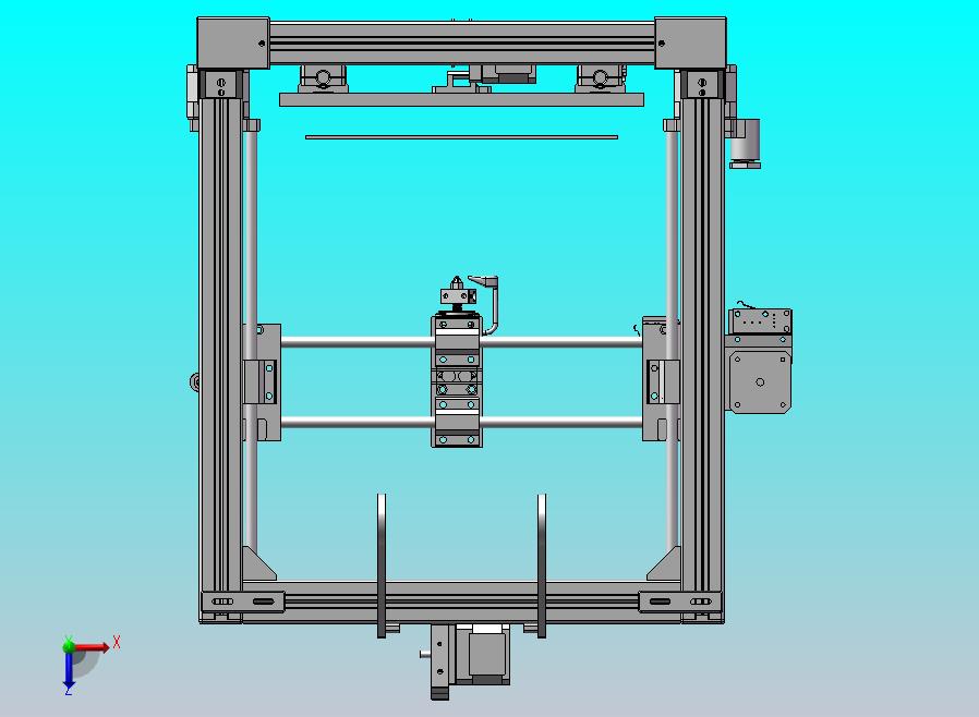 自制3D打印机设计模型