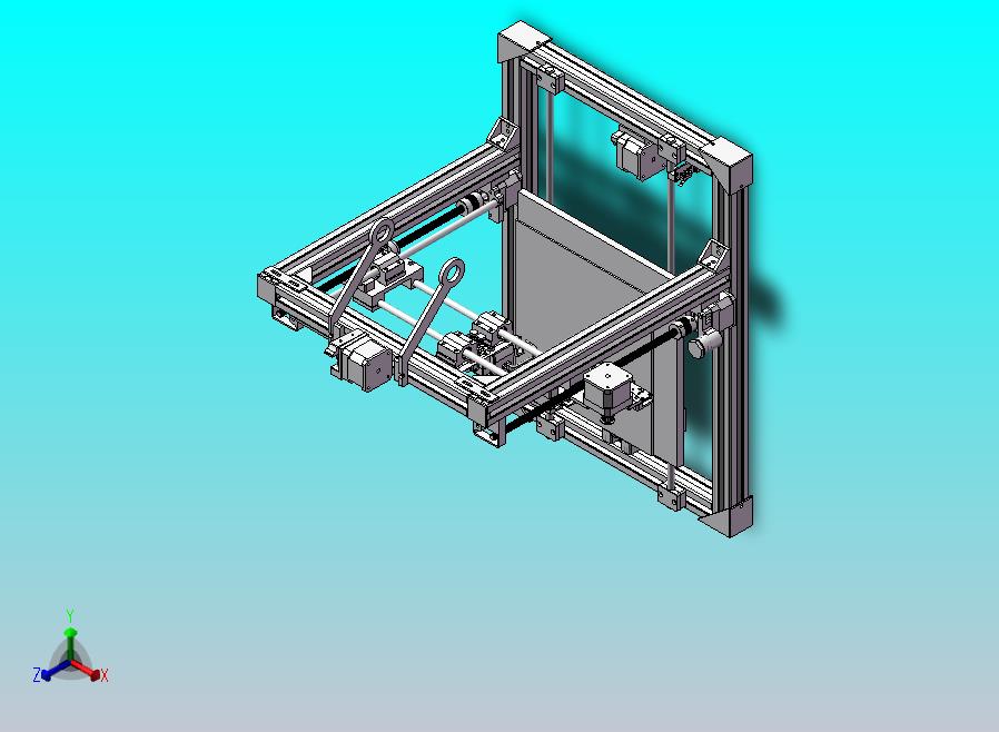 自制3D打印机设计模型